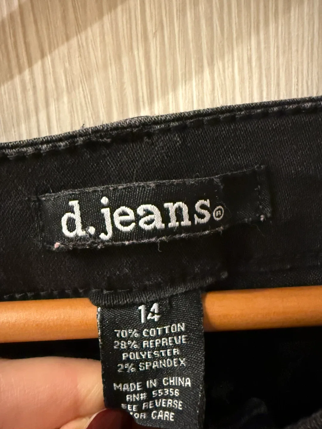 d. jeans Black Jeans - Size 14 image indicator(2)