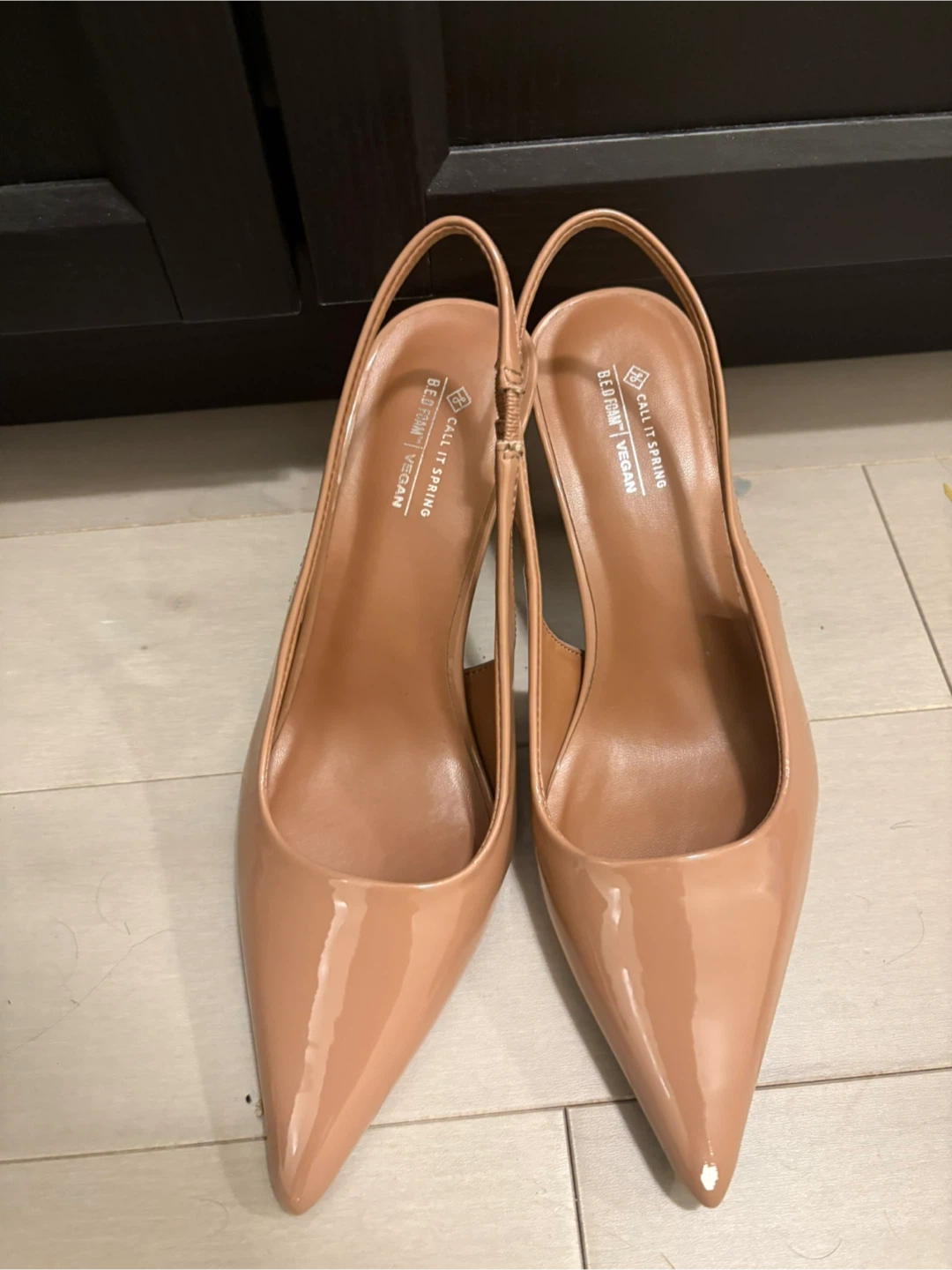 Call It Spring Vegan Heels - Size 7 - photo 2