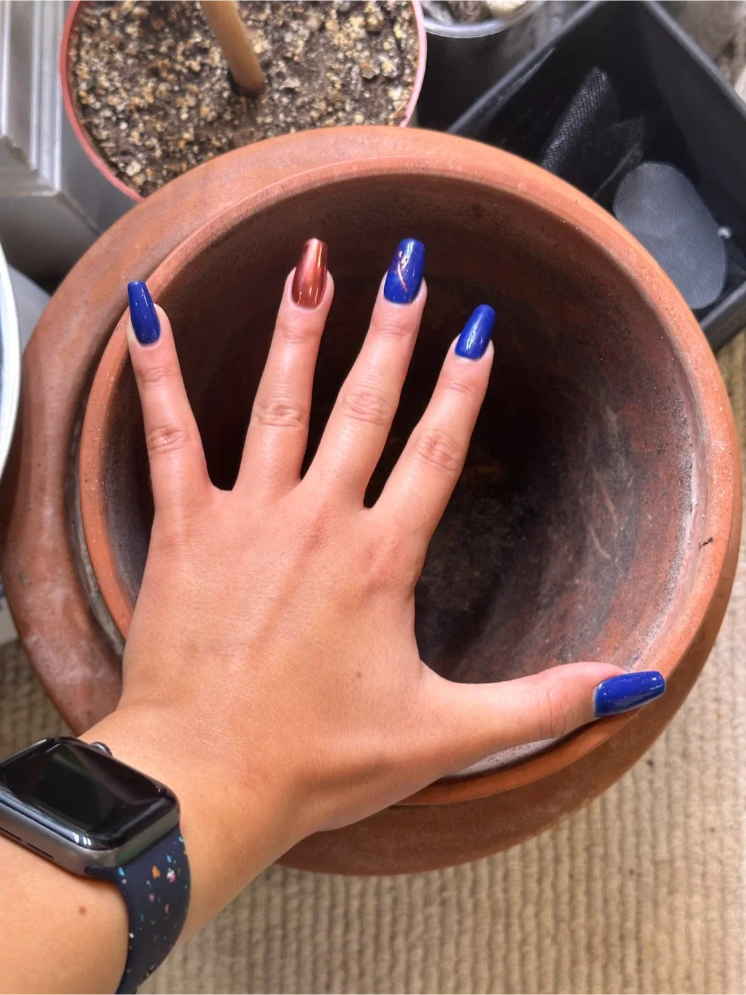 Terracotta Planters & Saucers x4 image indicator(3)