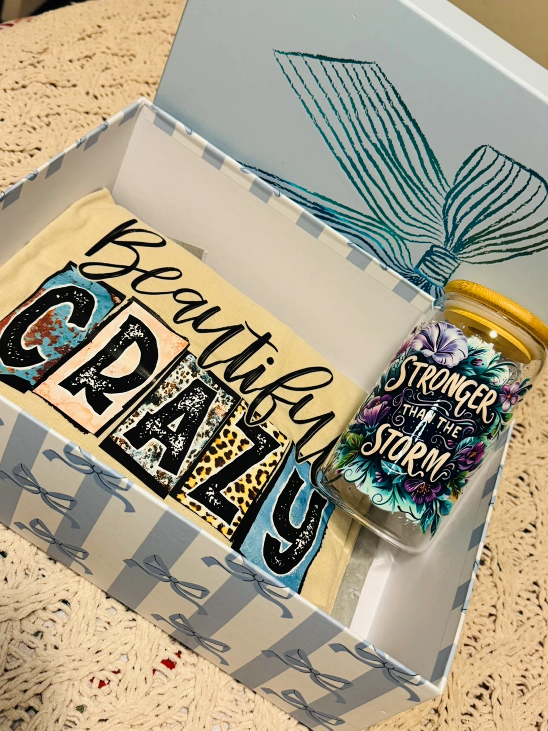 Custom T-Shirt & Glass Canister Set - photo 2