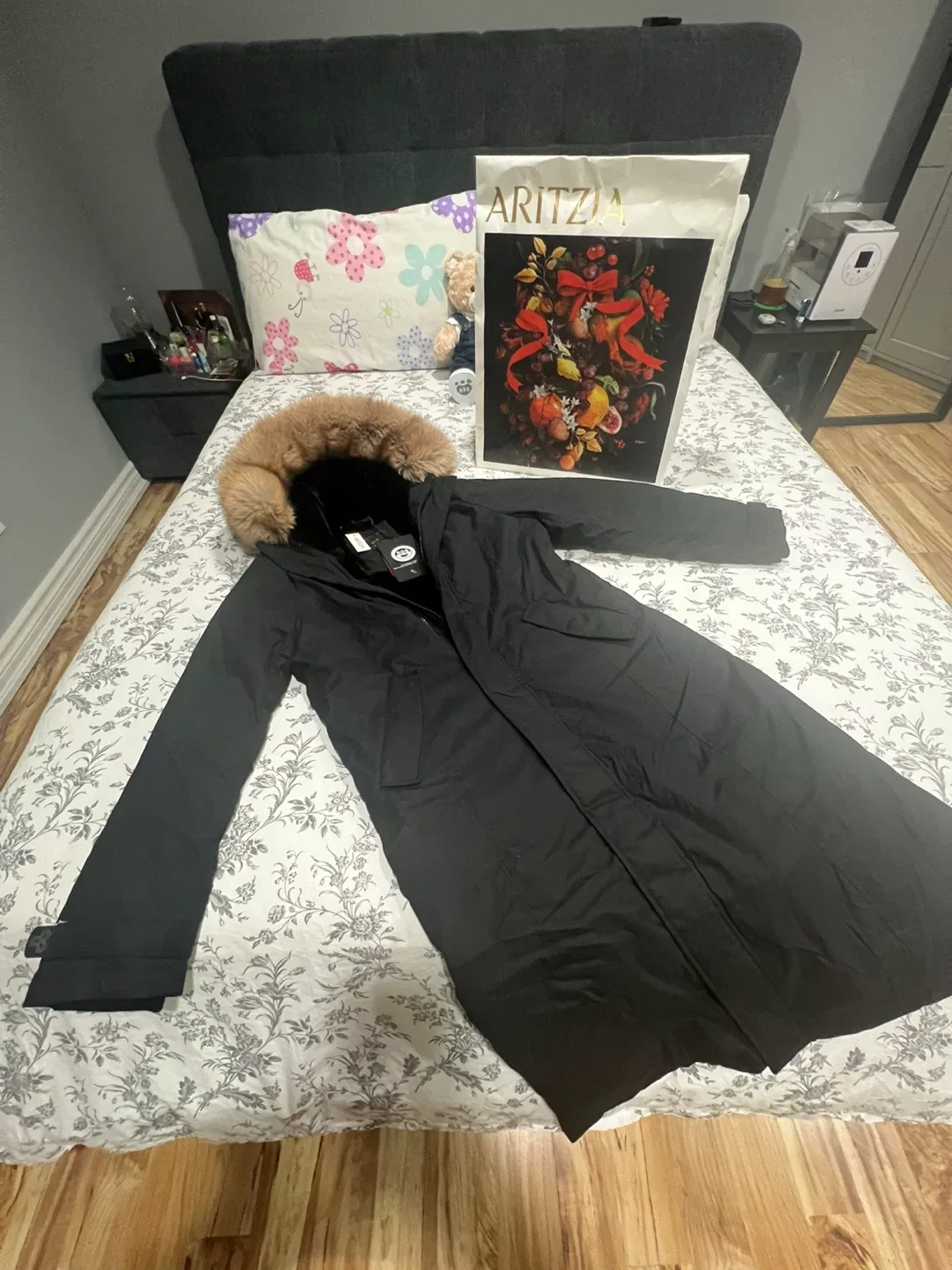 Aritzia Winter Jacket “Golden - The Summit Parka Long” -$140