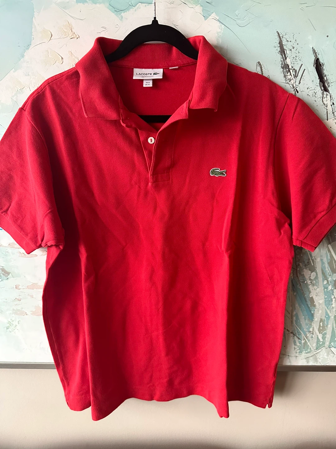 Lacoste Classic Fit Polo Shirt - Red, XL - photo 2