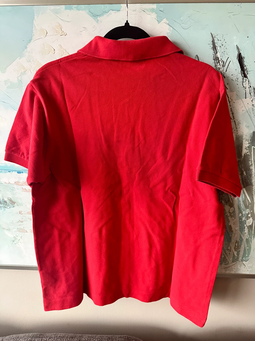 Lacoste Classic Fit Polo Shirt - Red, XL - photo 3