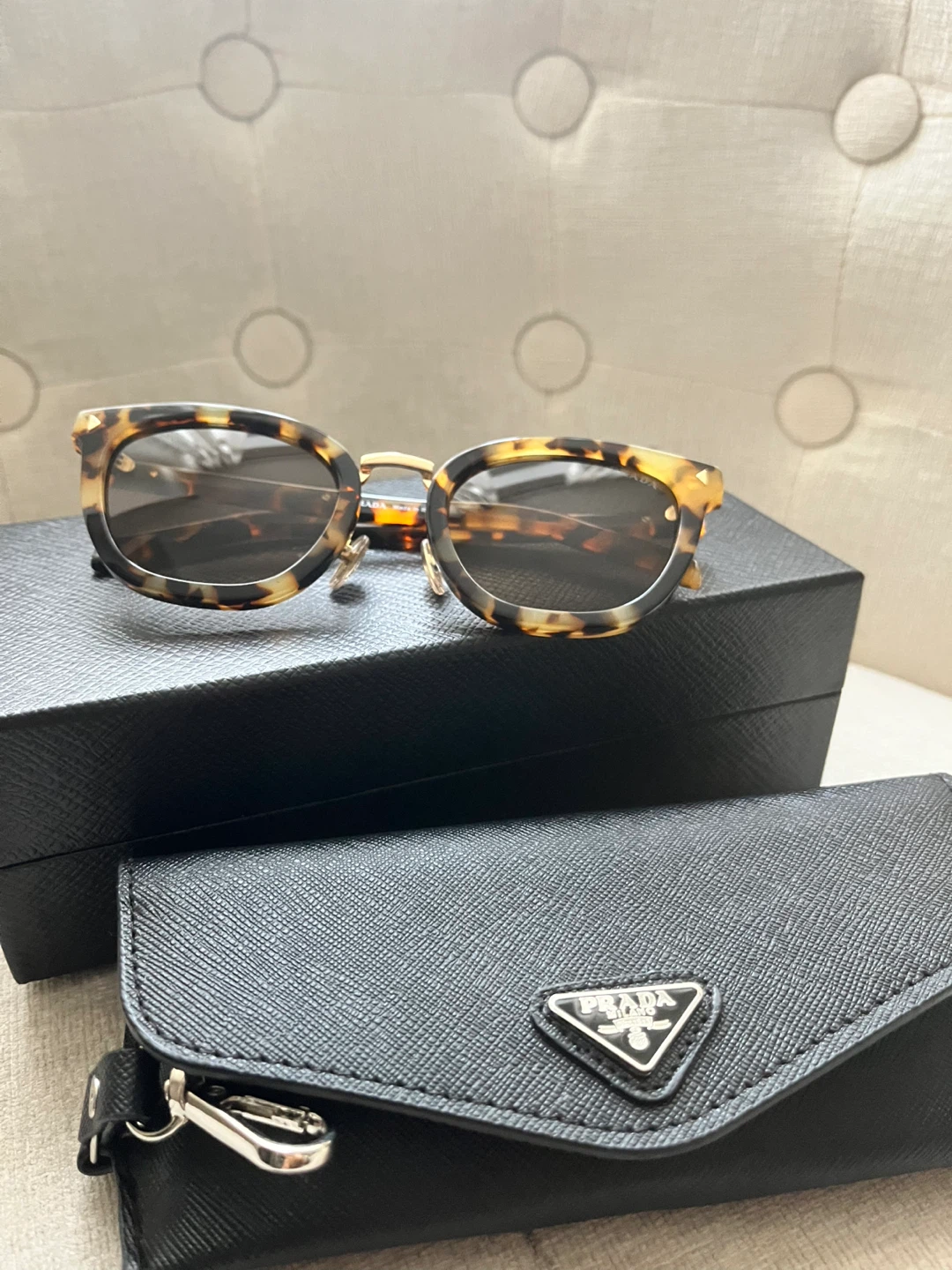 Prada Sunglasses Tortoise Shell