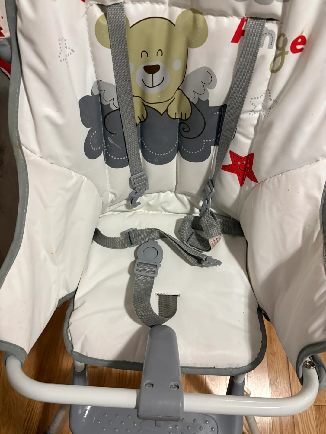 Adjustable baby high chair, clean and foldable - photo 4