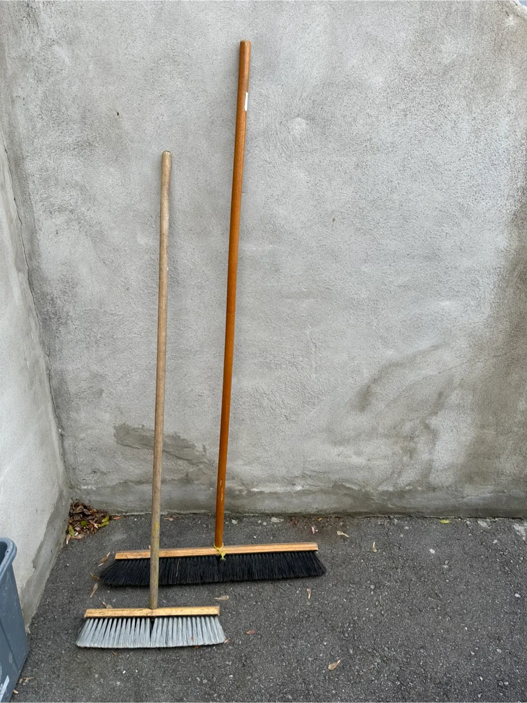 Two Used Brooms 2 for $5 thumbnail