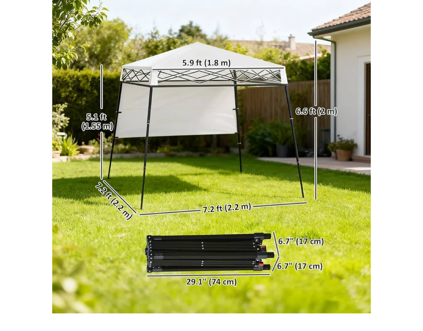 Pop-Up Canopy Tent with Backpack image indicator(5)