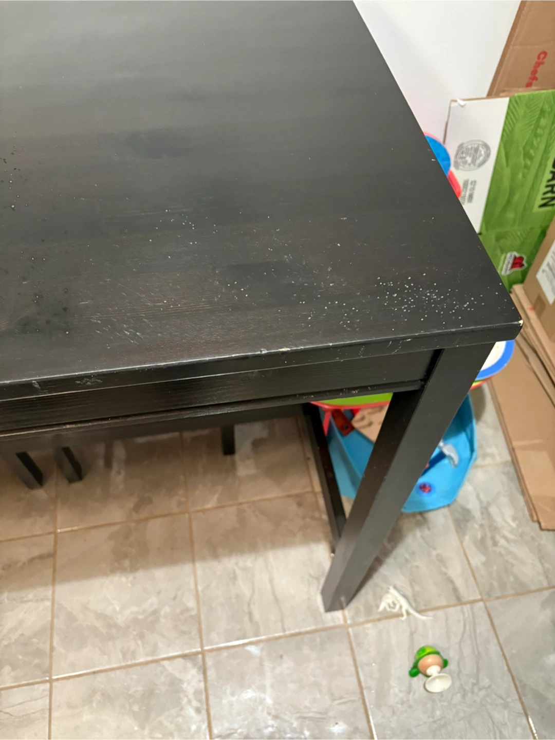 Black Pub Style Table - photo 3