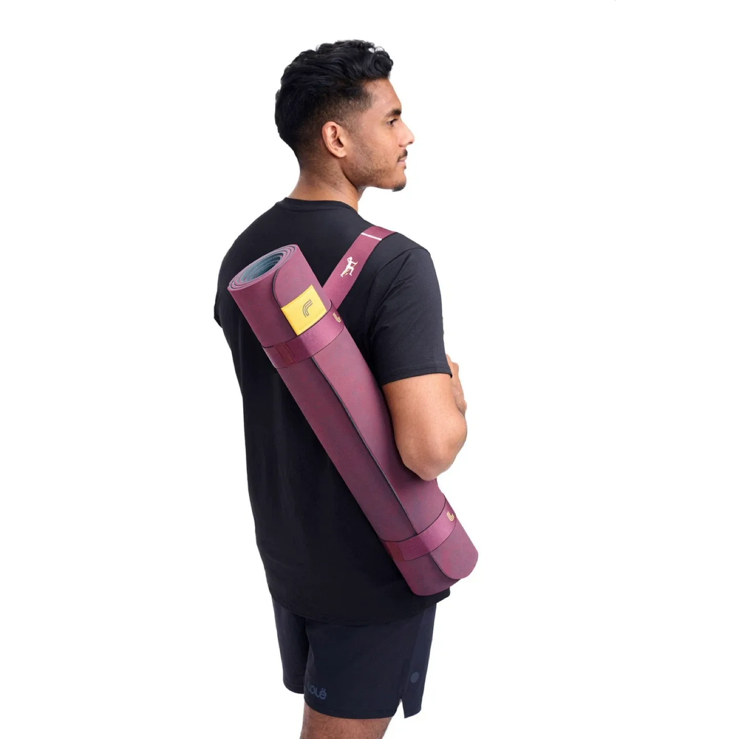 Burgundy Lole Yoga Mat with Strap image indicator(7)