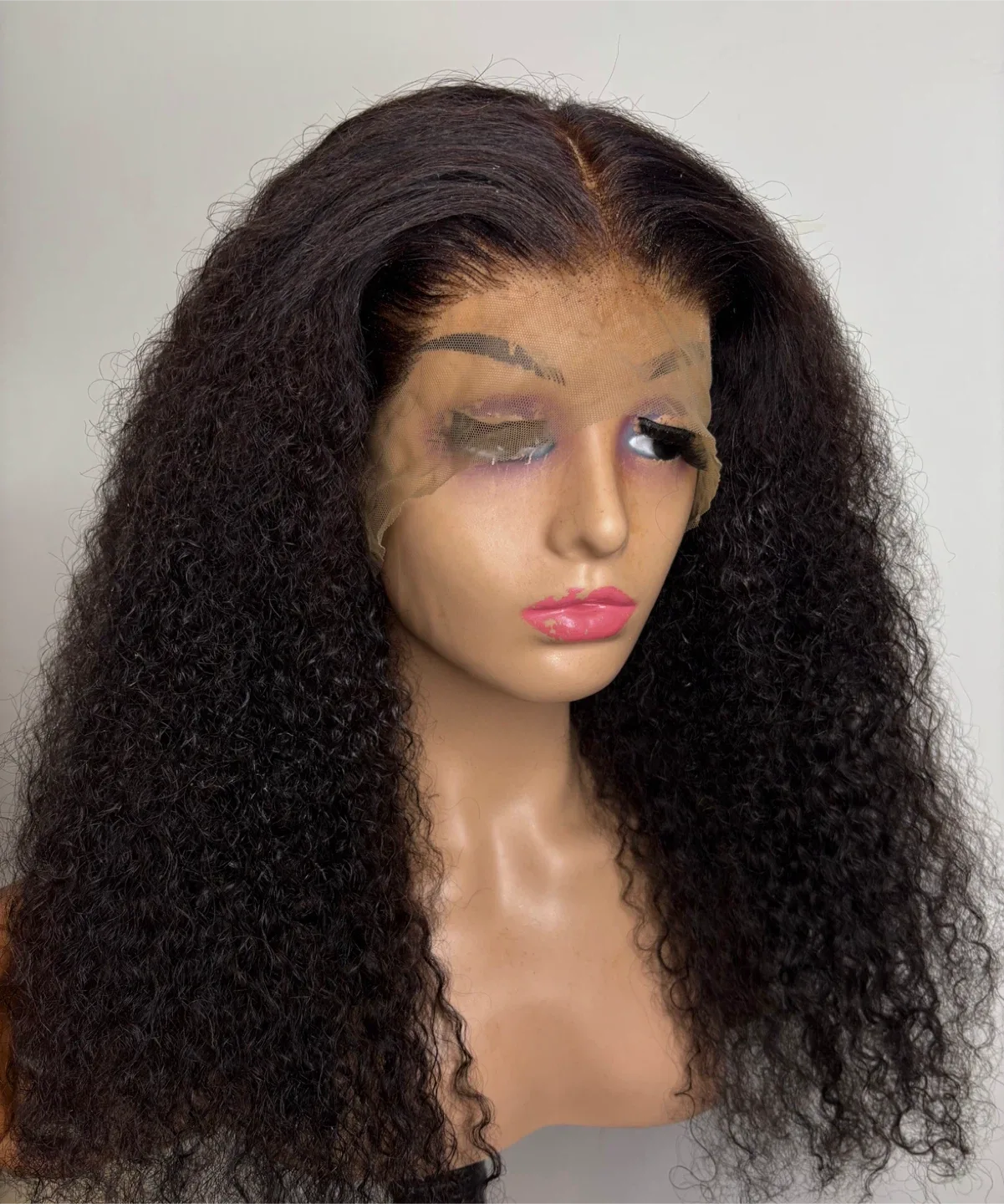 24” inches Jerry curls human hair wig image indicator(2)