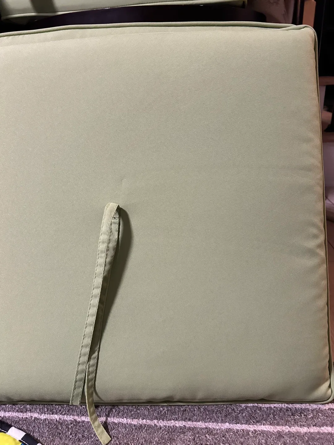 Outdoor Green Seat Cushions image indicator(3)