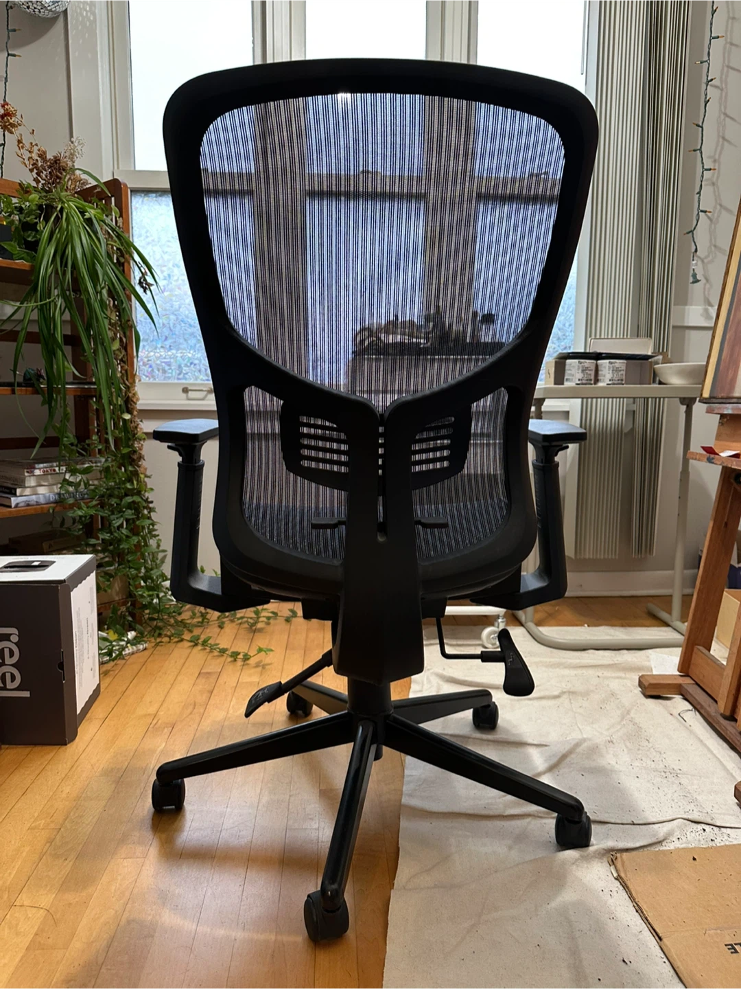 Black Mesh Office Chair - photo 4