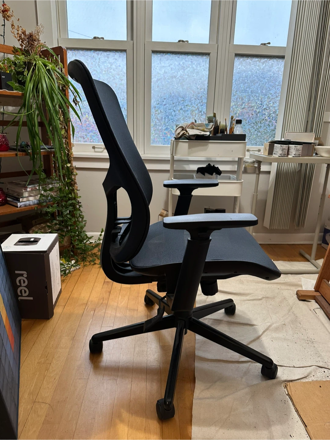 Black Mesh Office Chair - photo 3