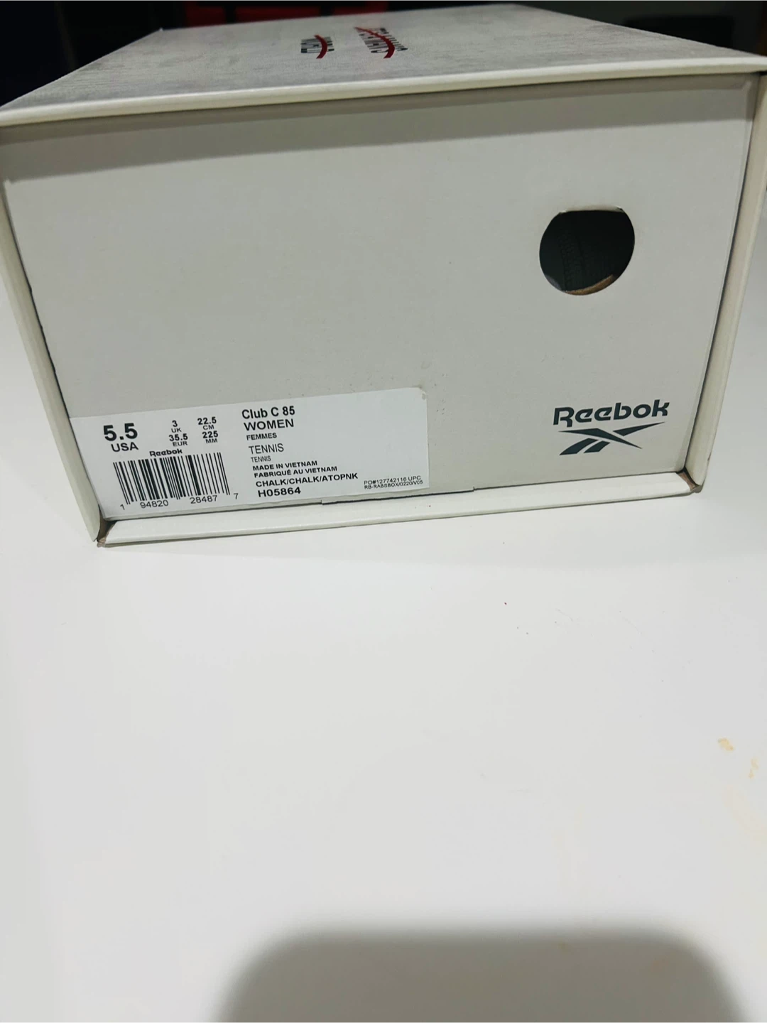 Reebok Club C 85 Women's Tennis Shoes - Size 5.5 brand new - photo 4