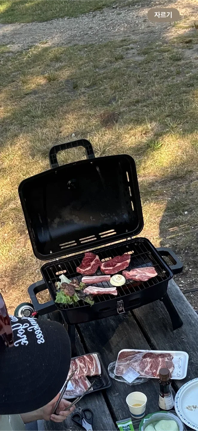 Portable BBQ Grill - Black