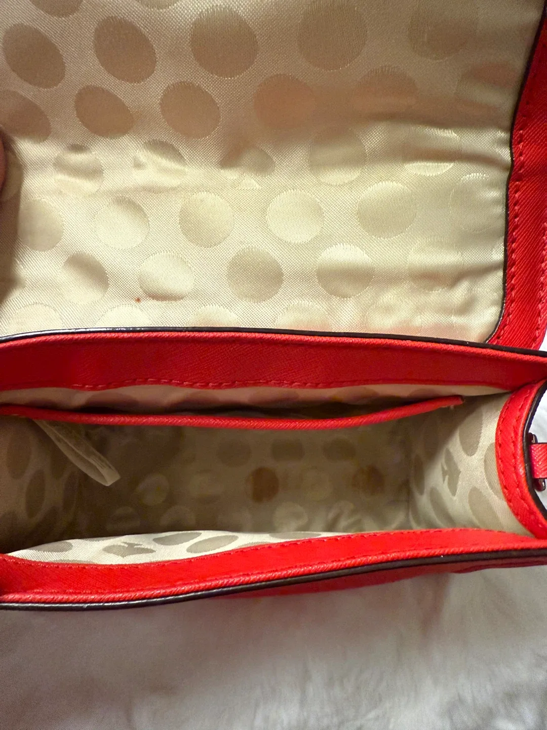 Kate Spade Red Handbag image indicator(6)