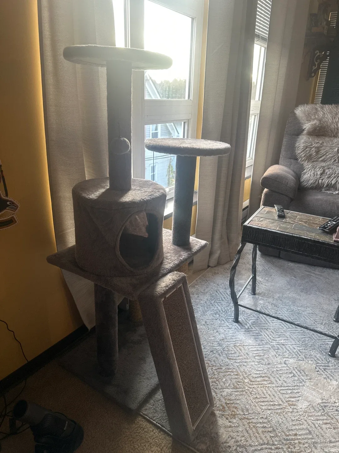 Cat Tree with Scratching Post image indicator(2)