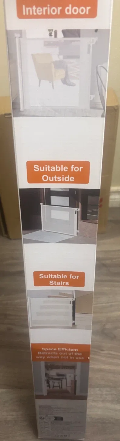 Retractable Gate for Pets or Kids image indicator(4)