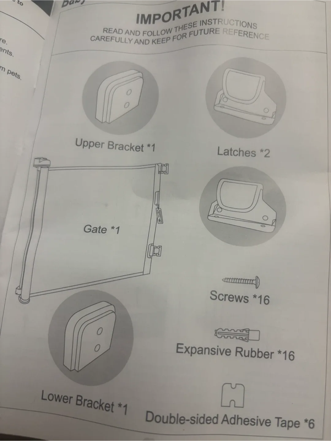 Retractable Gate for Pets or Kids image indicator(2)