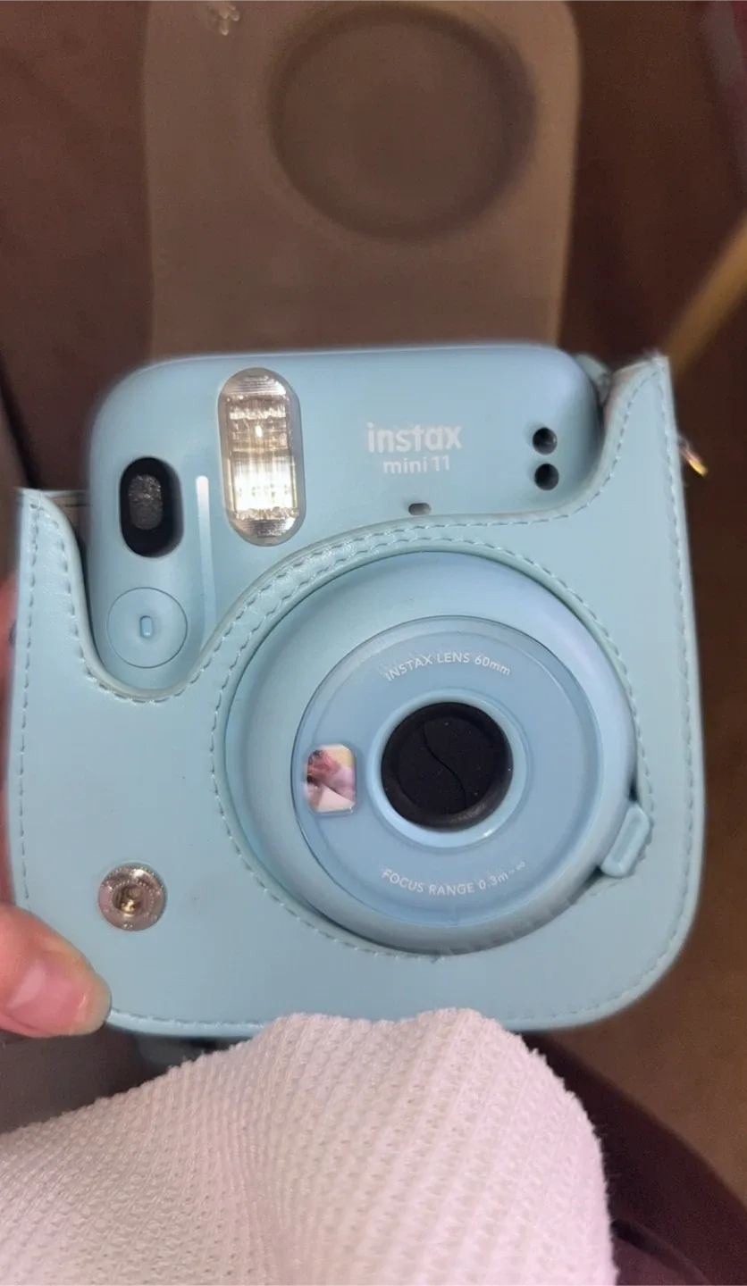 Instax Mini 11 Instant Camera with Case - Blue