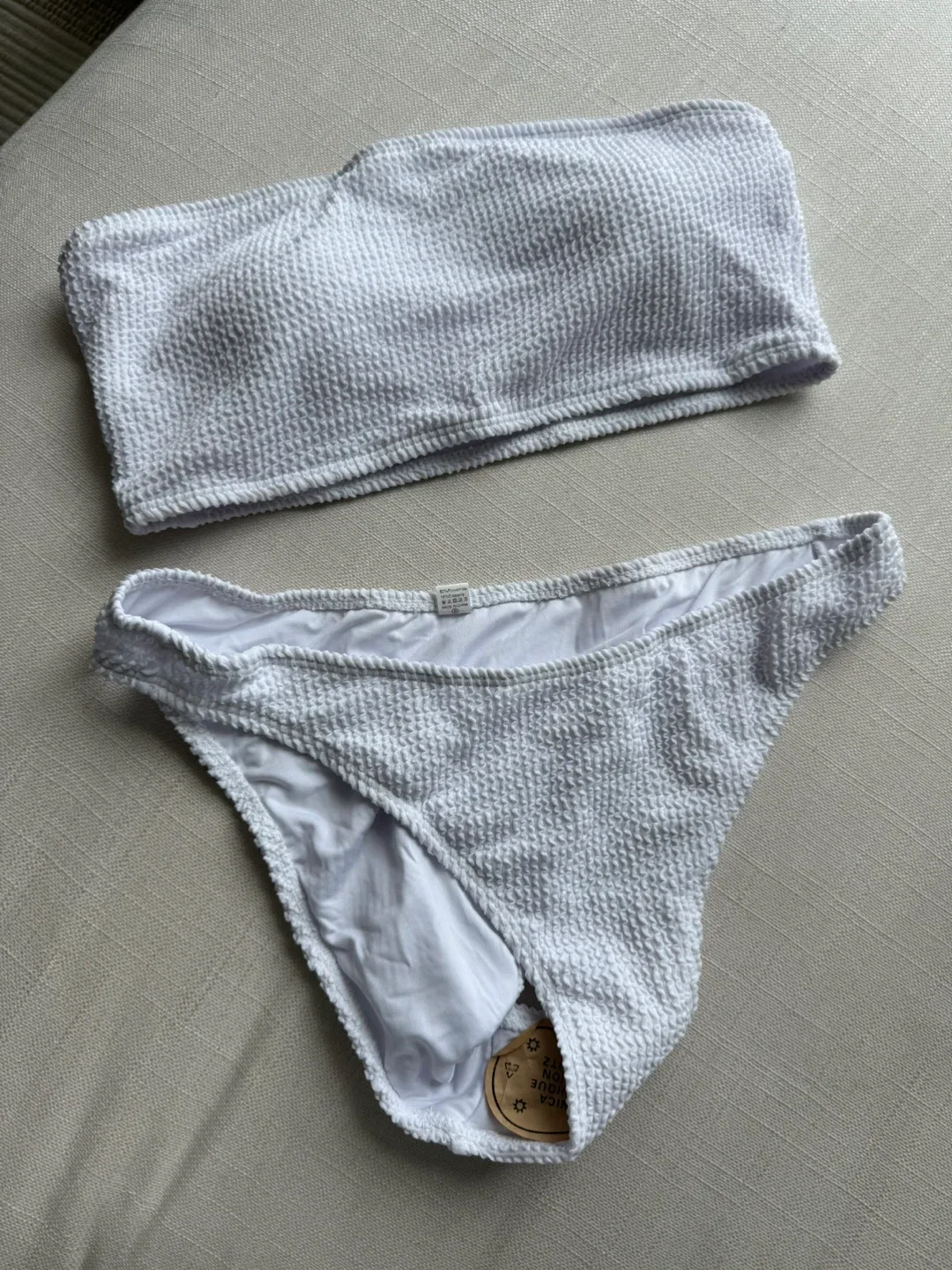 White Bikini Set - Size L