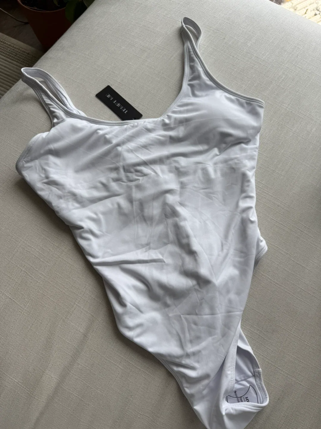 White One Piece Swimsuit