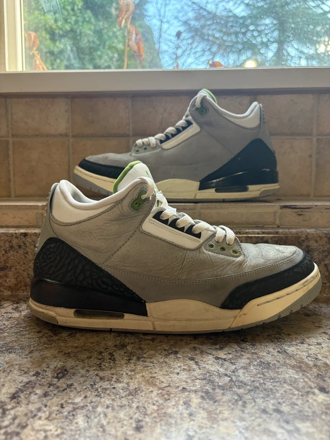 Jordan 3 Retro Grey/Green