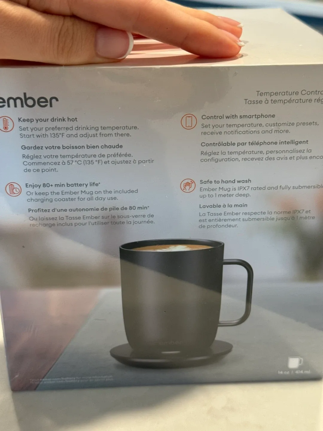 Ember Temperature Control Mug 2 - 14oz image indicator(4)