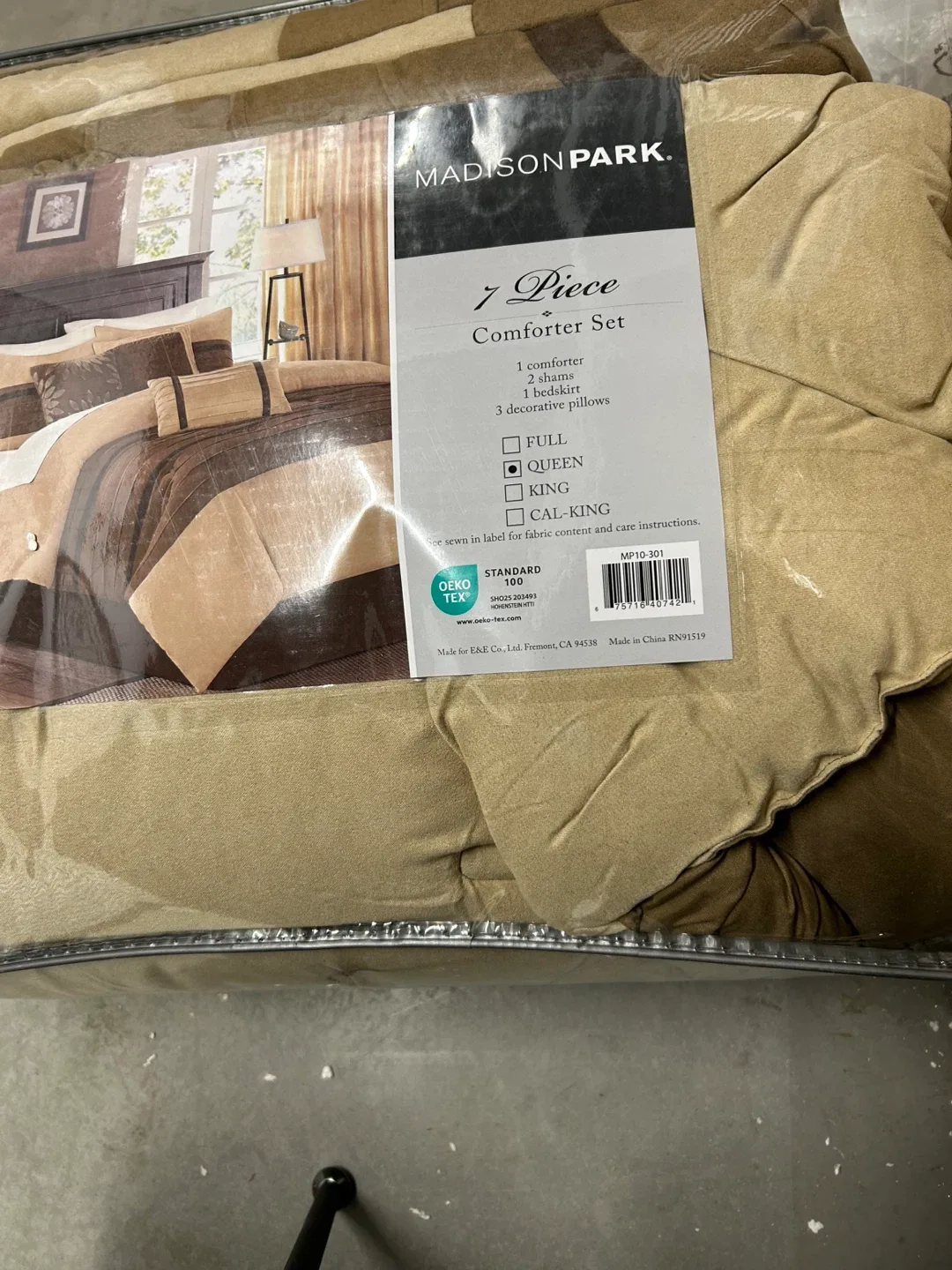 New Madison Park 7-Piece Queen Comforter Set - New image indicator(3)