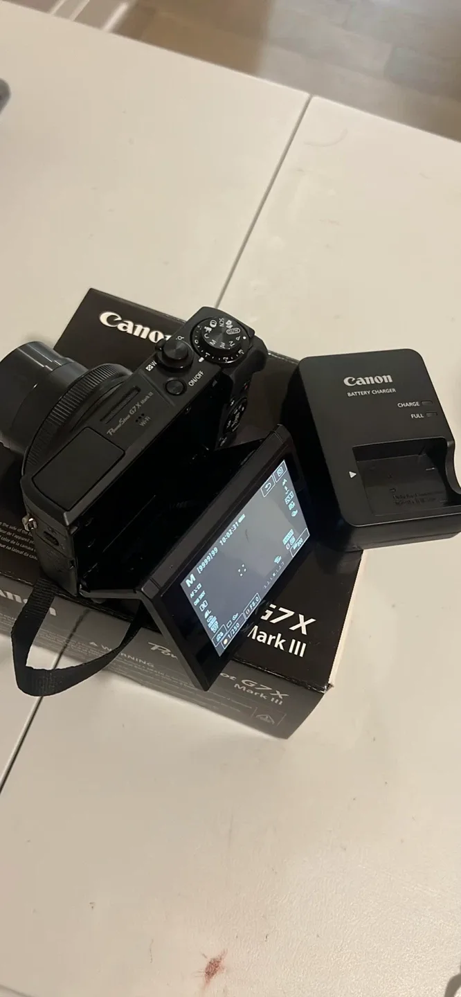 Canon PowerShot G7 X Mark III Digital Camera image indicator(3)