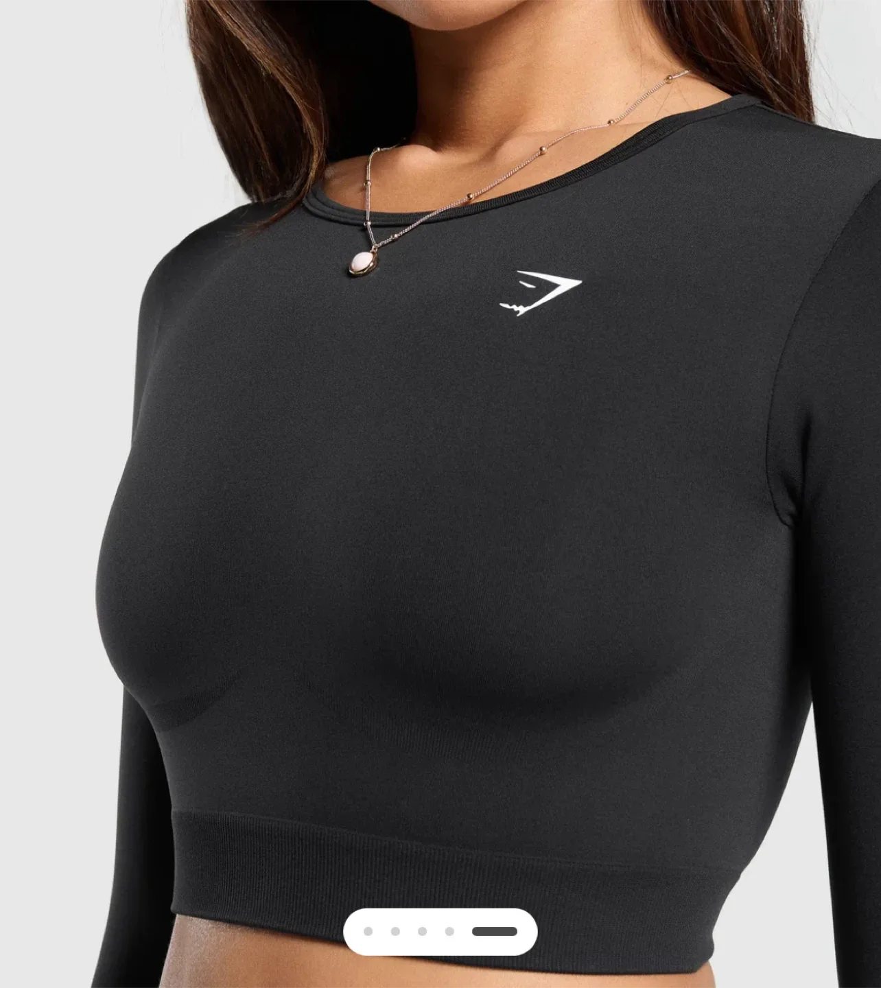 Gymshark Everyday Seamless Long Sleeve Crop Top