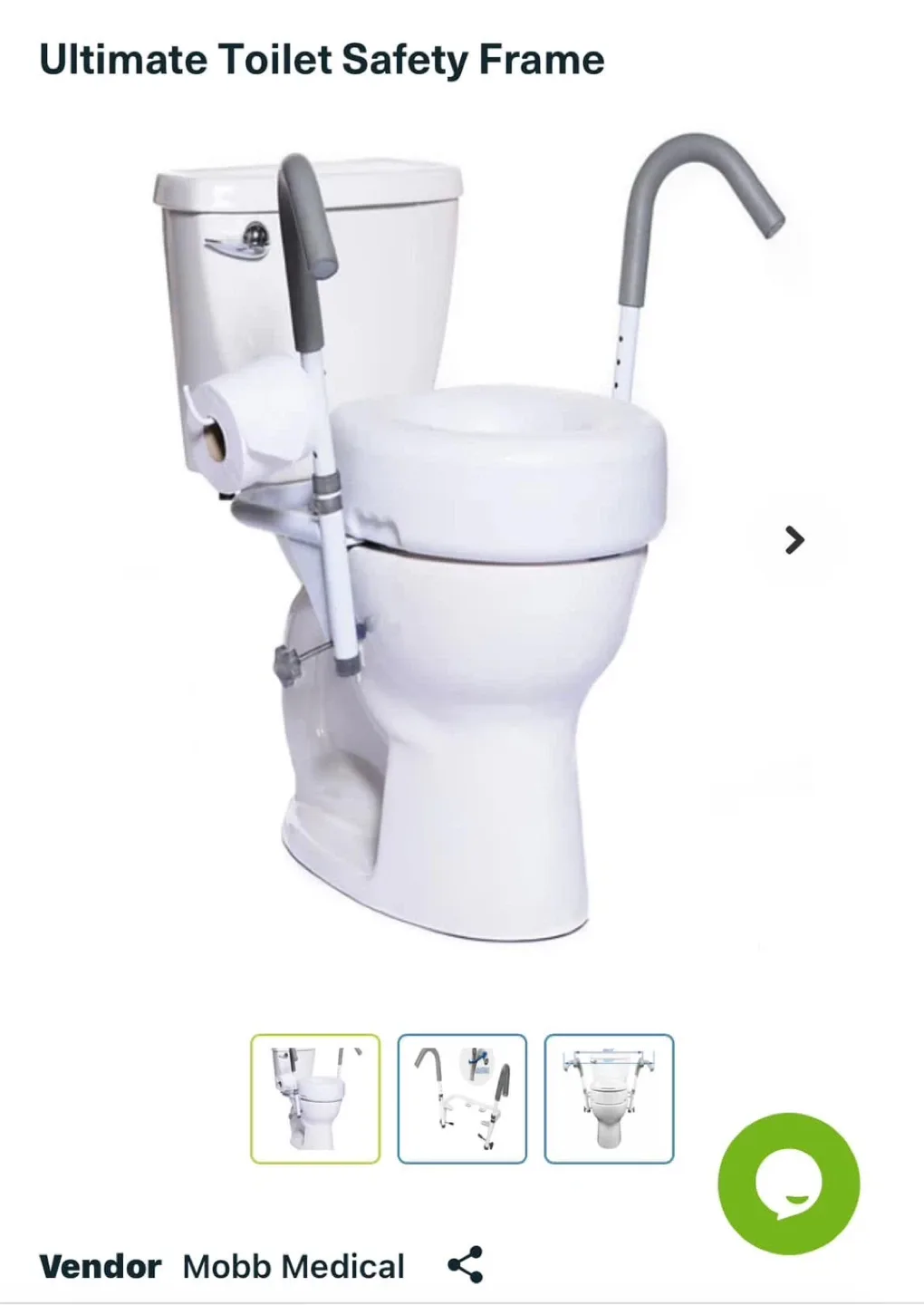 Medical Ultimate Toilet Safety Frame
