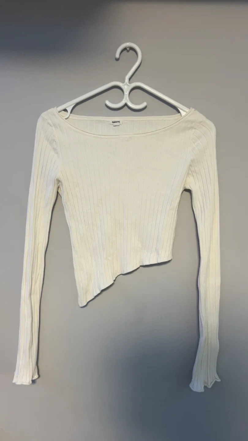 Garage Bodycon Boat Neck Sweater