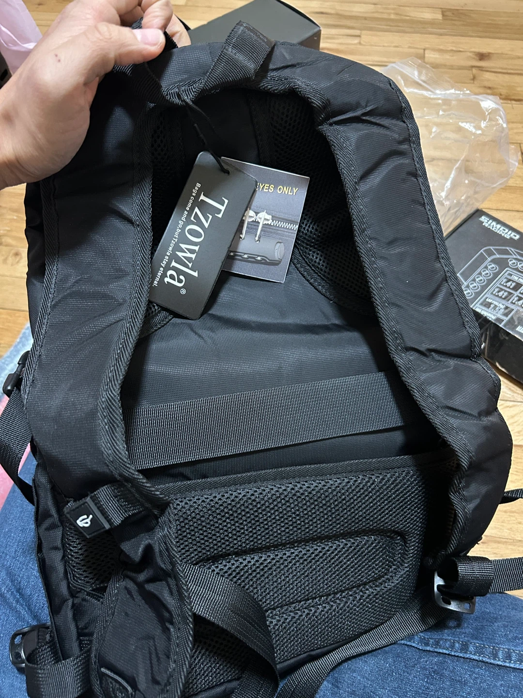 Tzowla Business Travel Backpack - Black - photo 2