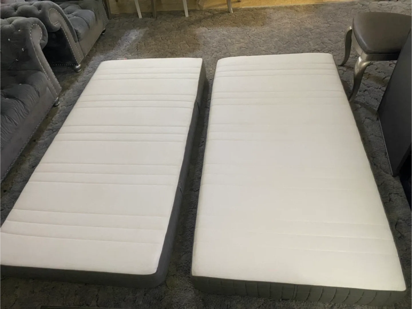 IKEA Morgedal Twin Mattress set of 2 like new image indicator(2)