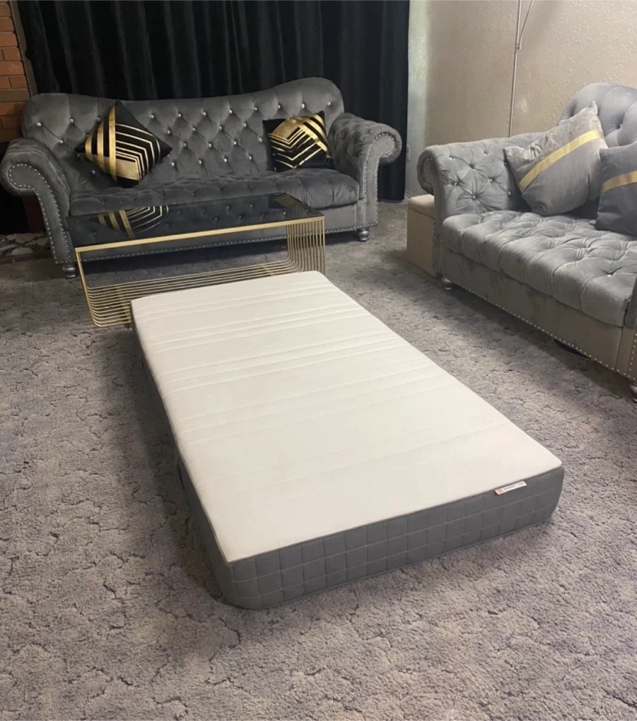 IKEA Morgedal Twin Mattress set of 2 like new image indicator(7)