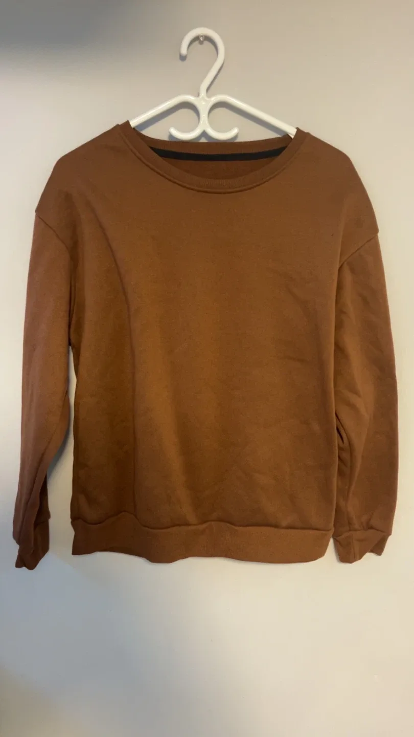 Brown Crewneck Sweatshirt