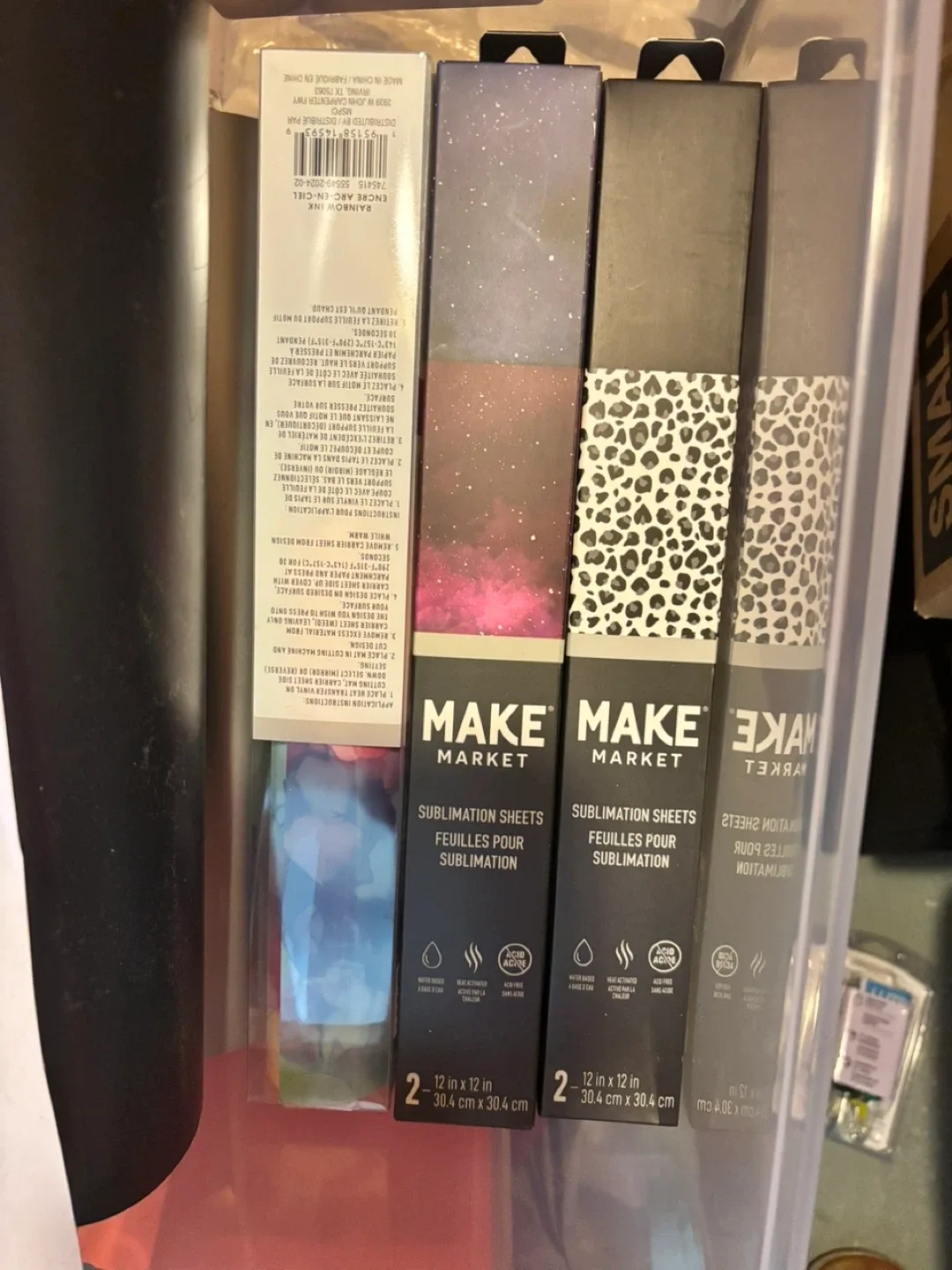 Assorted Vinyl Rolls: Cricut, Easyweed, Make Market image indicator(2)