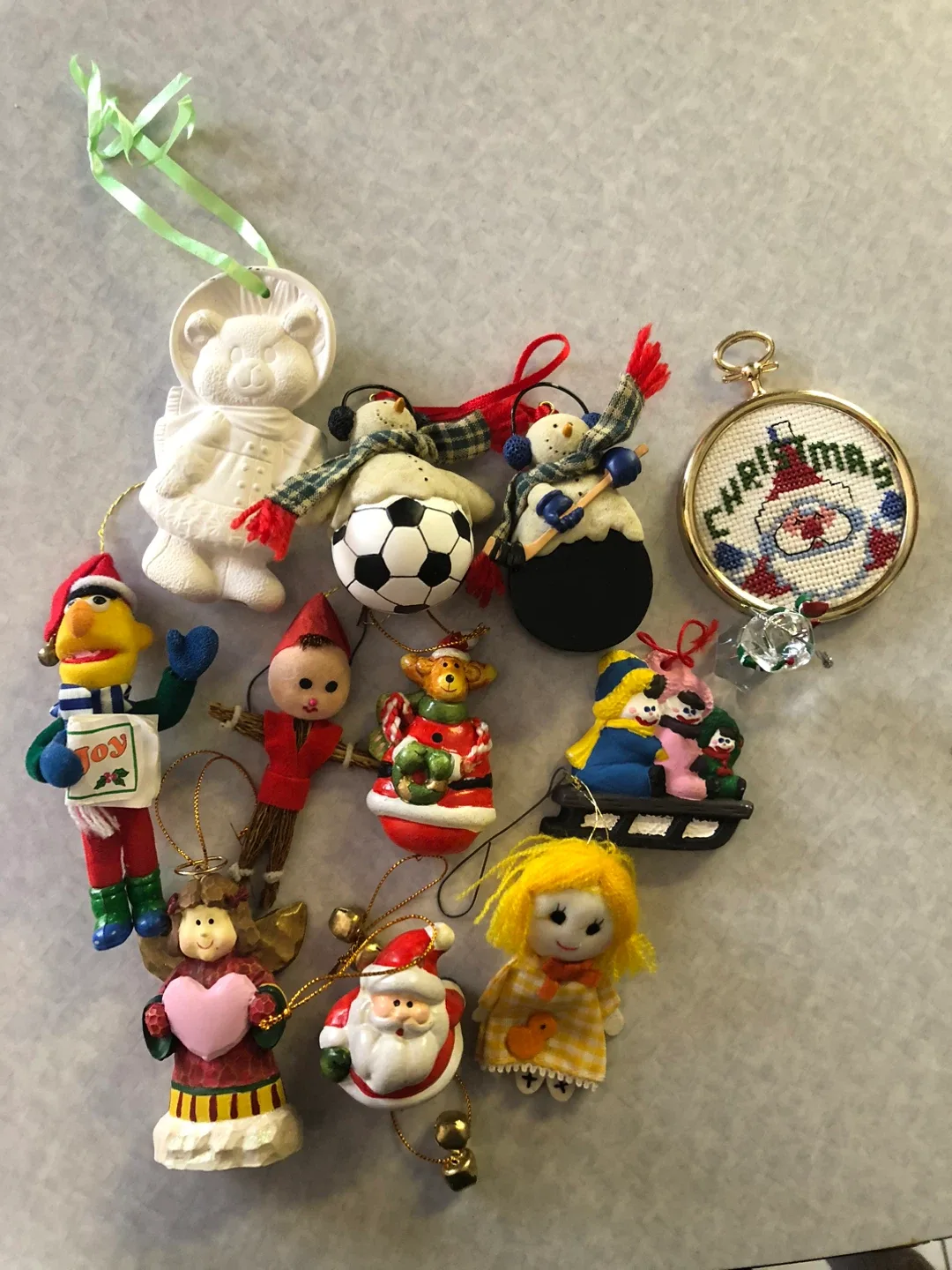Vintage Christmas Tree Ornaments thumbnail