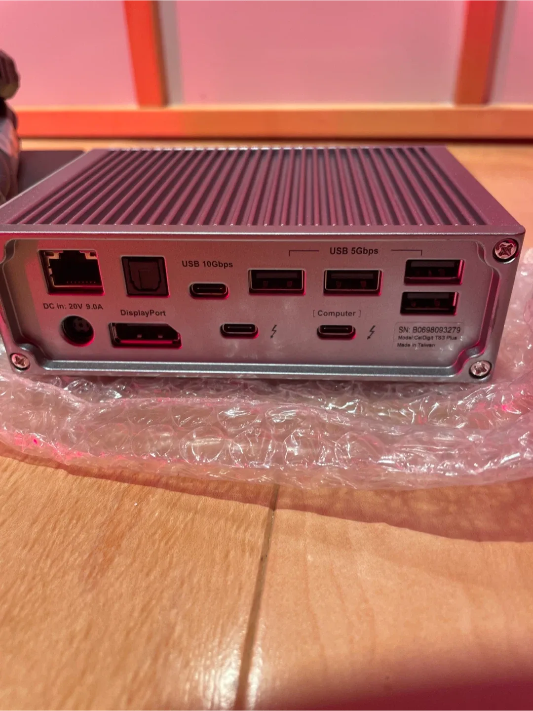 CalDigit Thunderbolt Station 3 Plus Dock image indicator(3)