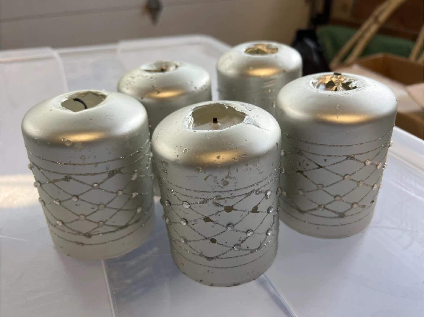5 Silver Candles - photo 2