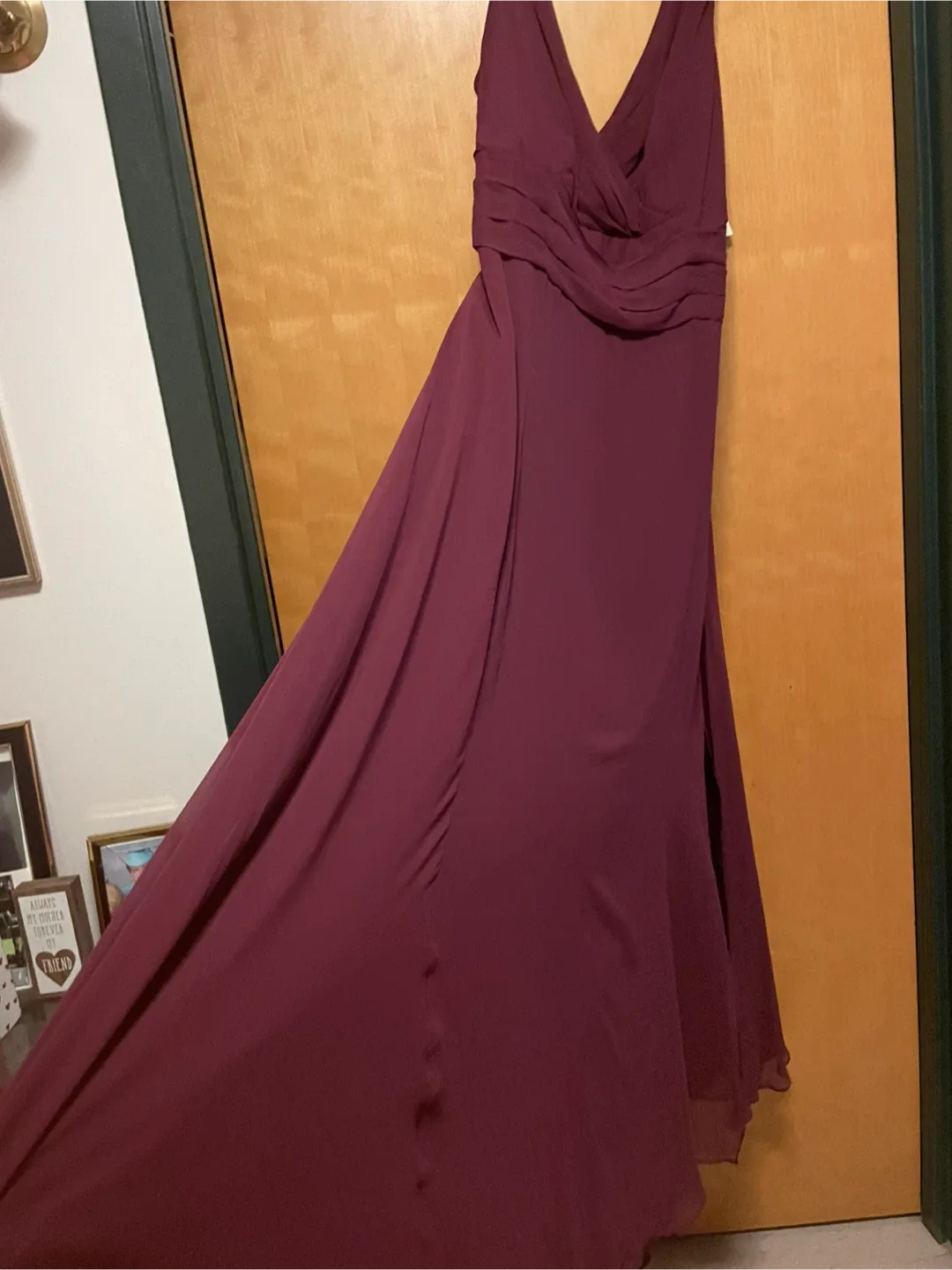 GORGEOUS CHIFFON BRAND NEW DRESS - Size 18 image indicator(10)