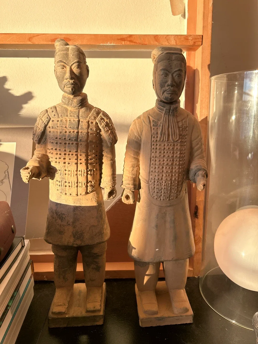 Terracotta Army Warrior Statues (Pair)