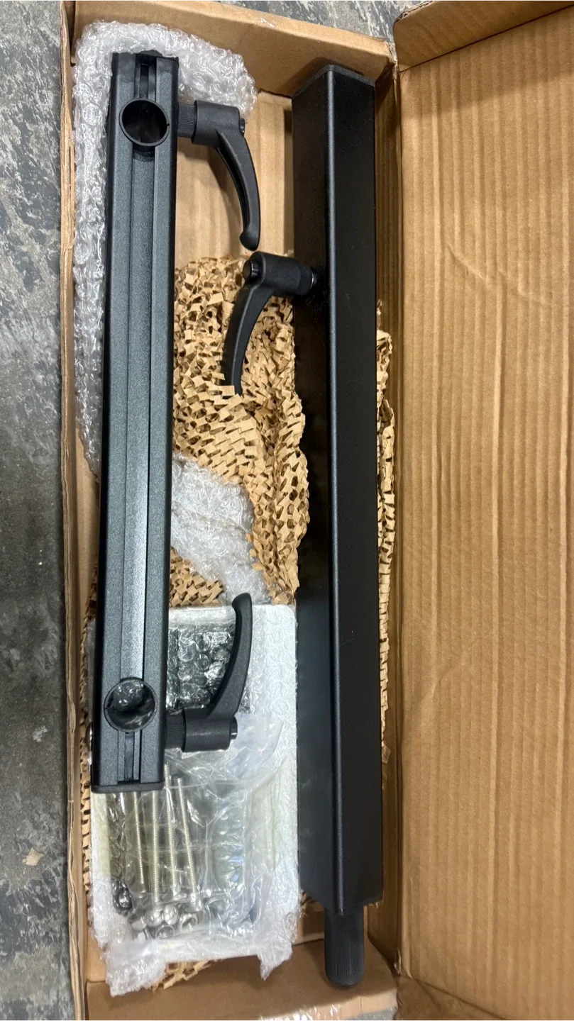 RV Table Leg, Swivels 360 Black image indicator(3)