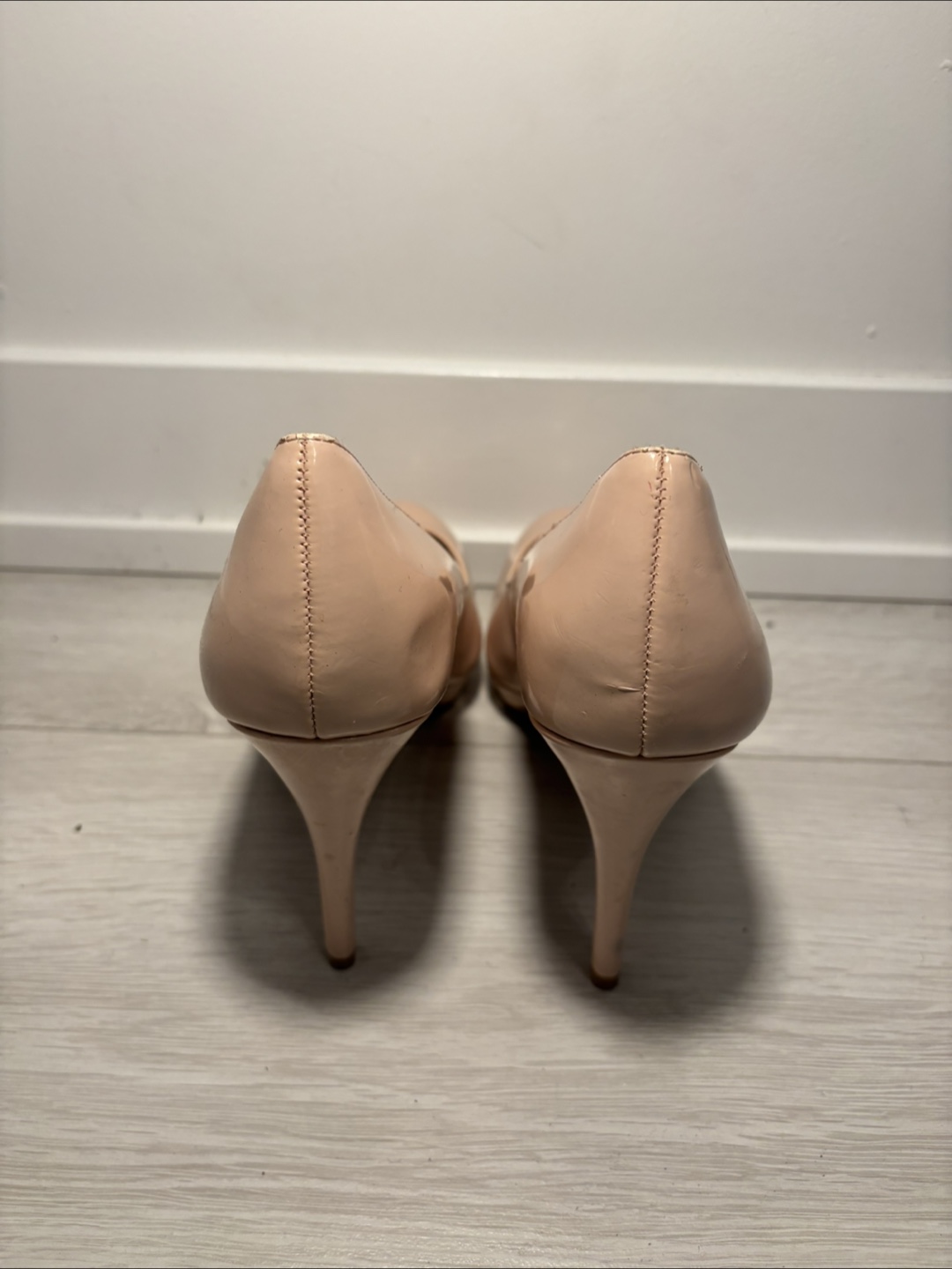 Christian Siriano from Payless Size 9 Nude Patent Heels Pumps - photo 3