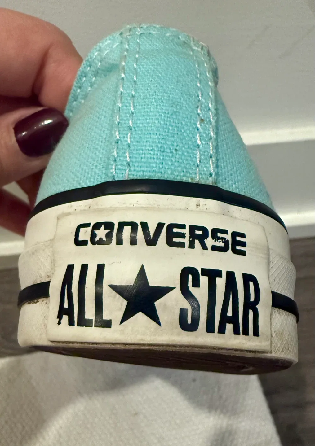 Converse All Star Turquoise Shoes image indicator(4)