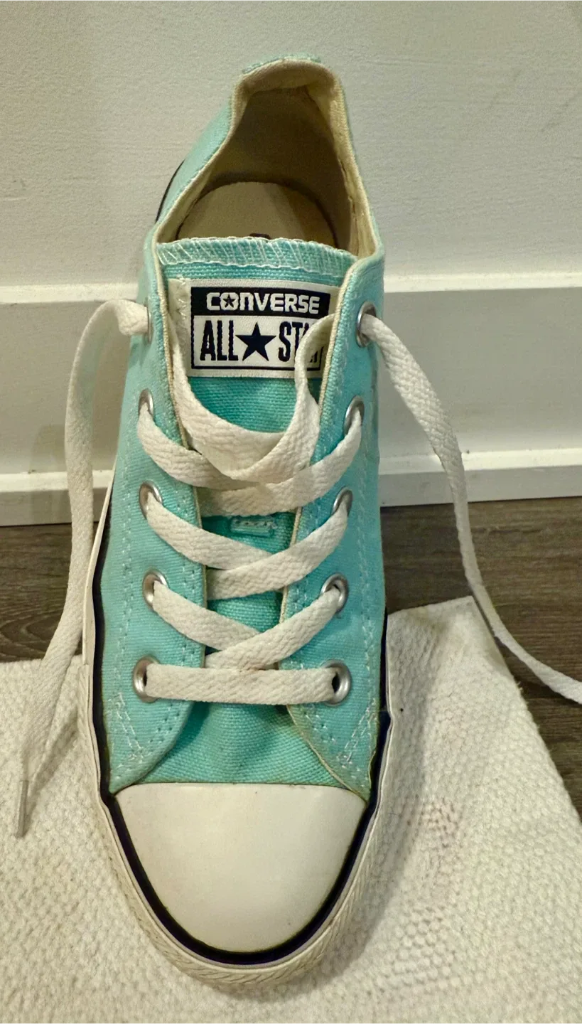Converse All Star Turquoise Shoes image indicator(2)