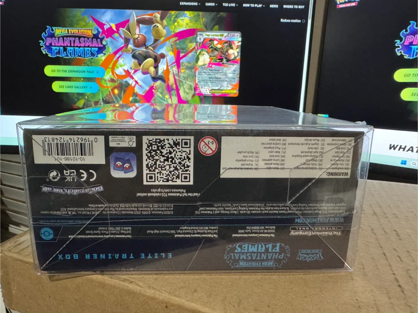 Pokemon TCG Mega Evolution Phantasmal Flames ETB image indicator(6)