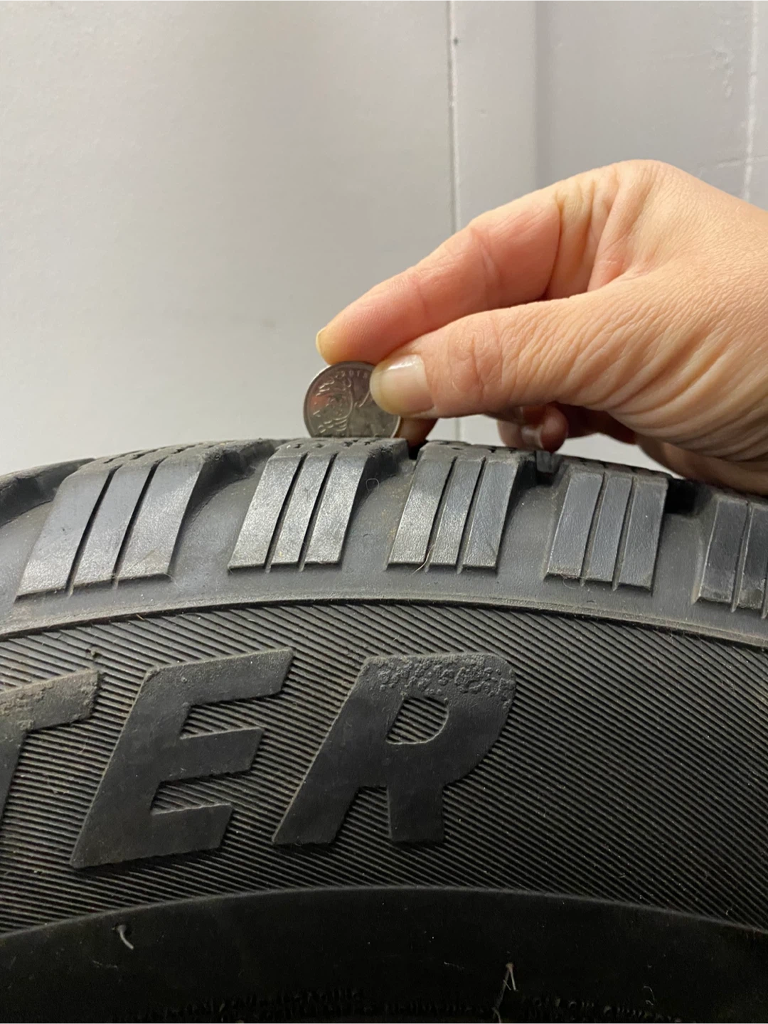 Goodyear Tire.  And steel rims