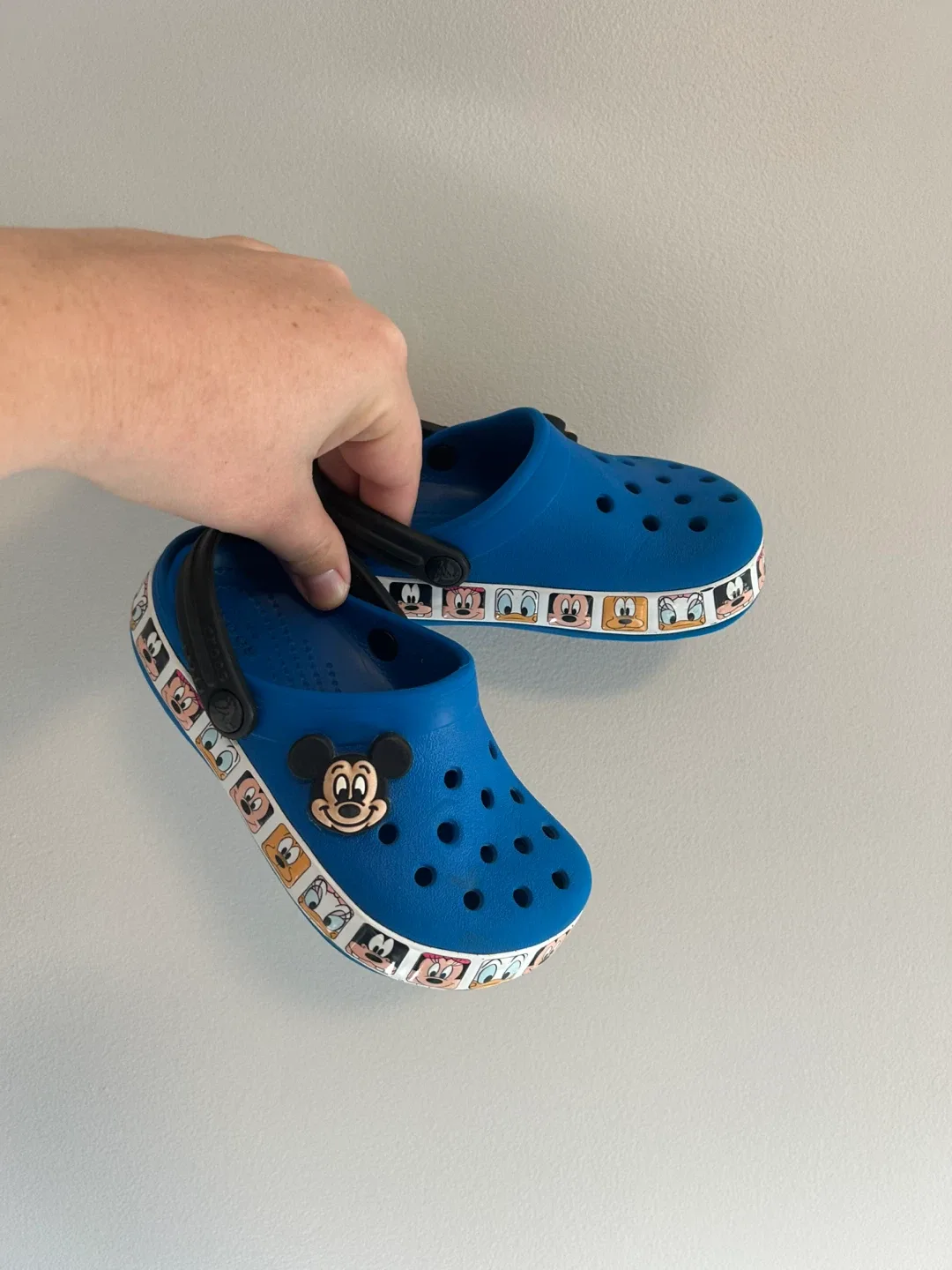 Crocs Disney Mickey Mouse Blue Size 9